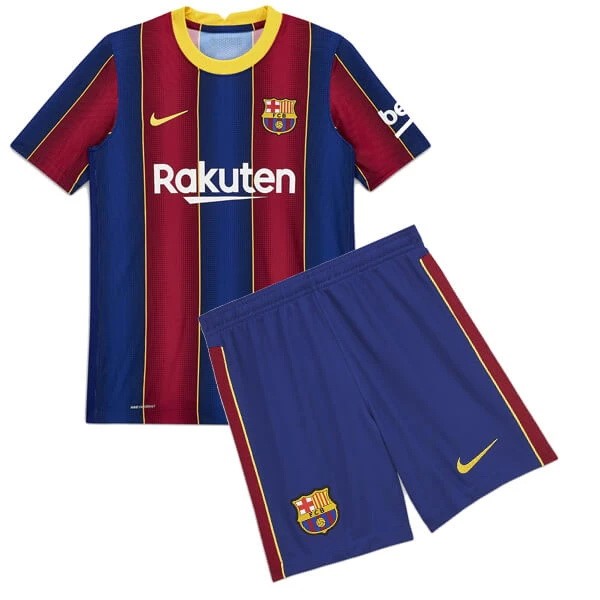 Camiseta Barcelona Primera Equipación Niños 2020-2021 Azul Rojo